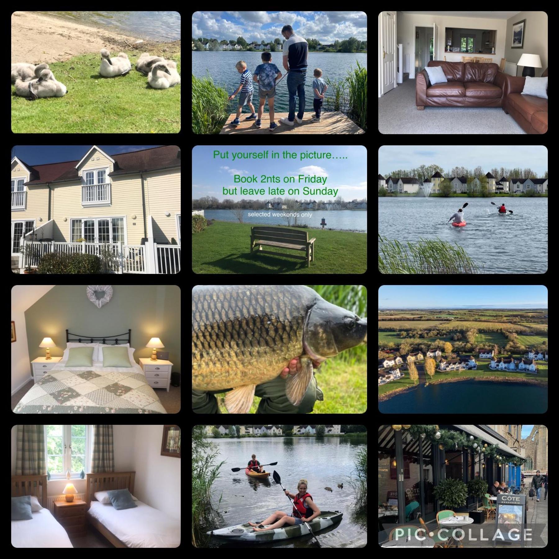 Liming Lodge - Lakeside Home In The Cotswolds South Cerney Eksteriør billede